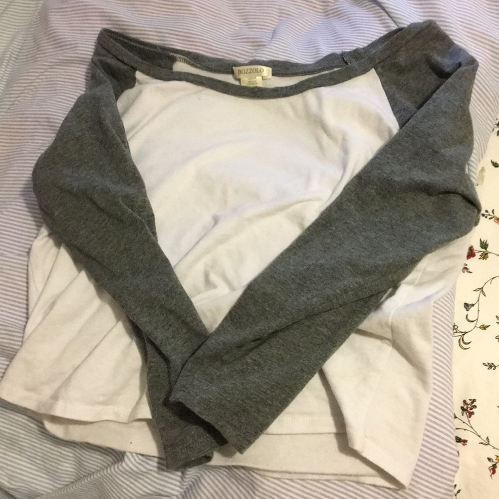 Simple crop tee
